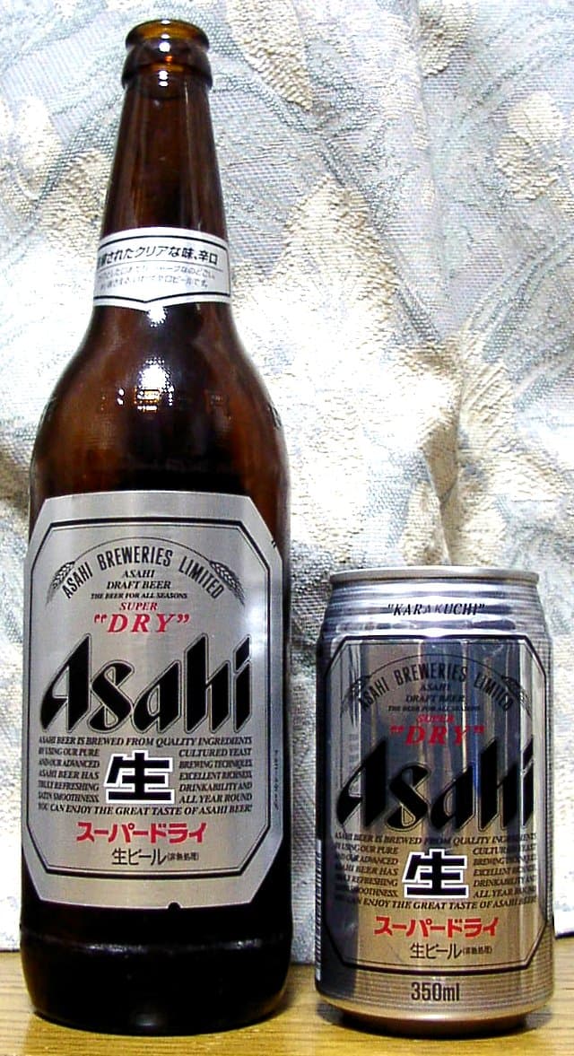 Asahi Super Dry beer